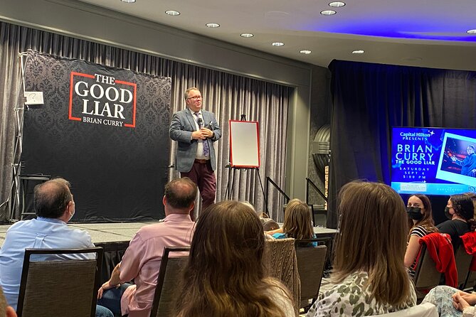 Brian Curry: Mentalist and Magician Live at The Capital Hilton - The Good Liar at The Capital Hilton: why this show is worth your DC evening