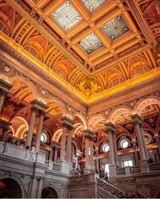 Capitol Hill Guided Tour with Entry Tickets (Early Access) - Library of Congress Main Hall: Mosaics, Sculpture, and Real Originals