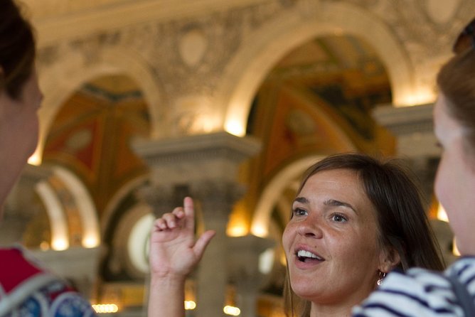 Capitol Hill & Library of Congress Highlights Walking Tour (With Tickets) - House Triangle and the Visitor Center: the Statue of Freedom model and Statuary highlights