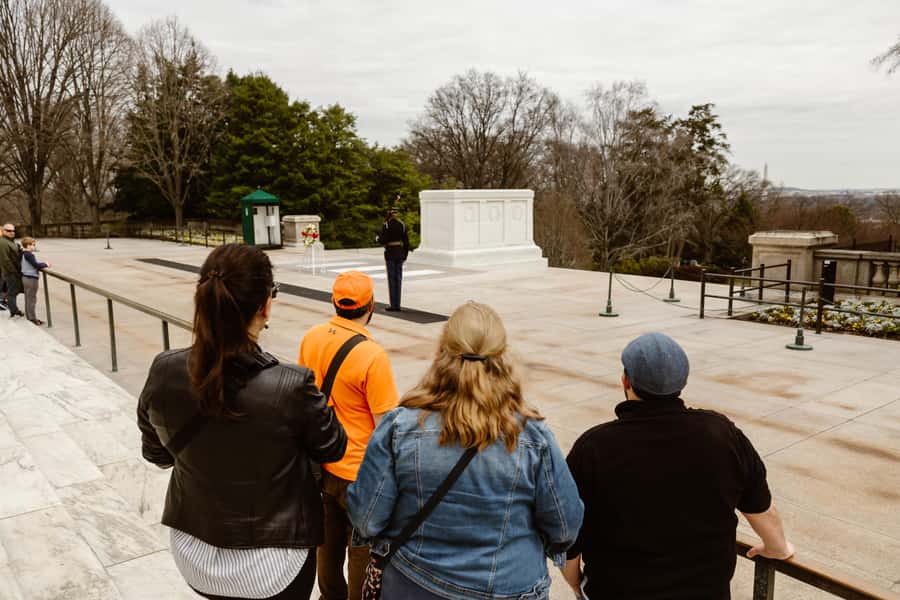 DC: Arlington Cemetery Changing of Guard 2.5 Hr Walking Tour - Entering Arlington National Cemetery: where logistics turn into time saved