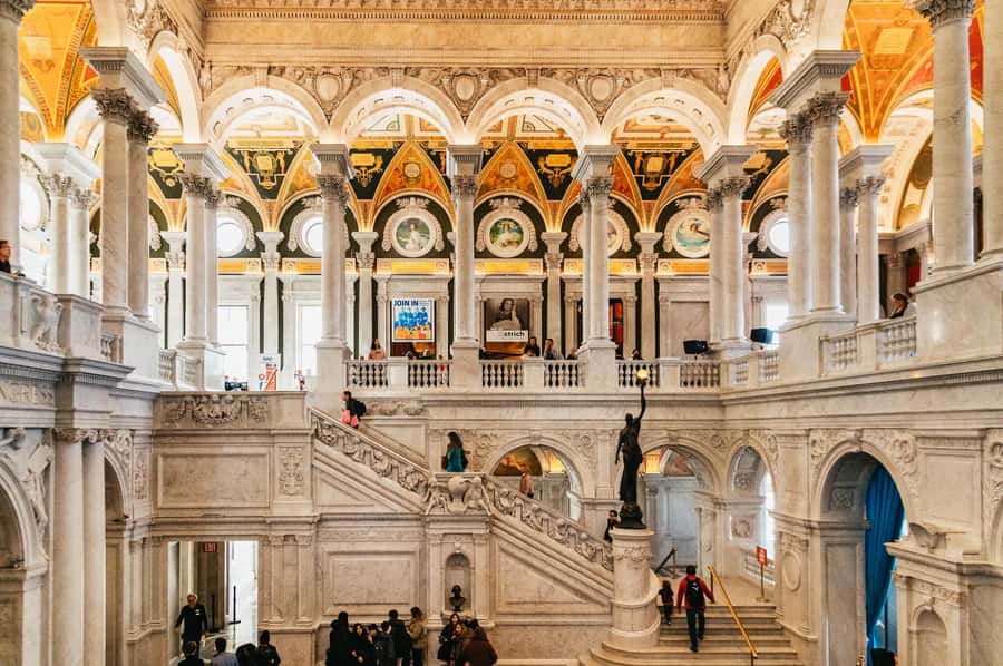 DC: Capitol Hill and Library of Congress Tour with Tickets - Where the tour starts on Constitution Ave