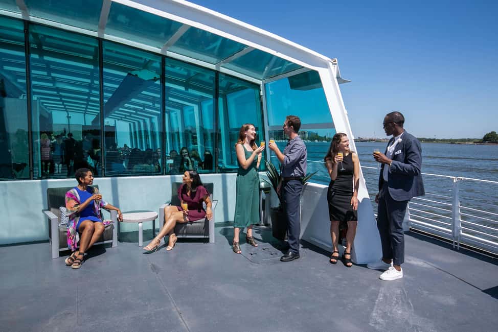 DC: City Cruises Gourmet Brunch, Lunch, or Dinner Cruise - Potomac Views From the Odyssey’s Observation Decks
