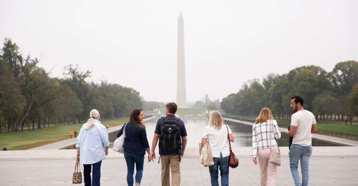 DC: Guided National Mall Tour & Washington Monument Ticket - World War II Memorial: turning “war talk” into a place you can read
