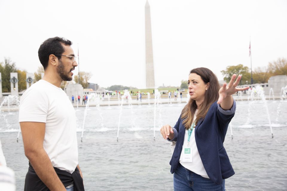 DC: Guided National Mall Tour & Washington Monument Ticket - Albert Einstein Memorial: orientation plus a built-in lesson