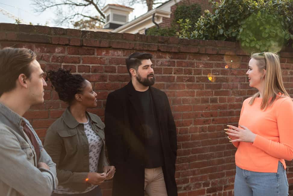 DC: Historic Georgetown History & Architecture 2 Hour Tour - Martin’s Tavern and the Wave Wall: quick stops with a point