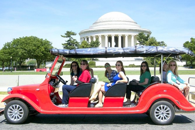 DC Monuments and Capitol Hill Tour by Electric Cart - Electric carts make DC monuments feel doable