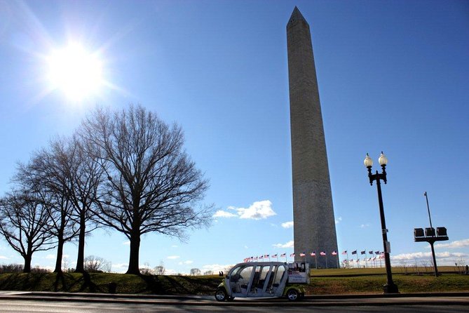 DC Monuments and Capitol Hill Tour by Electric Cart - Washington Monument and Holocaust Memorial: two stops with weight