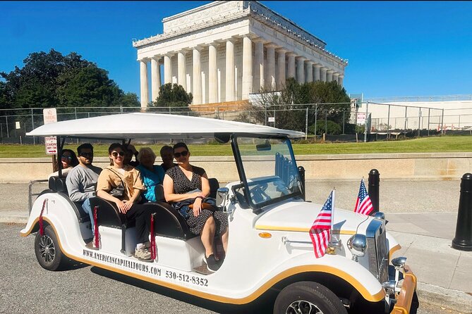 DC Monuments & History Guided E-Cart Tour-Blankets - Why this 2-hour e-cart style works in Washington DC