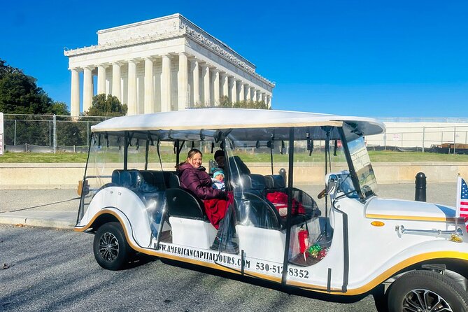 DC Monuments & History Guided E-Cart Tour-Blankets - Weather reality: blankets help, but plan for wind and sightlines