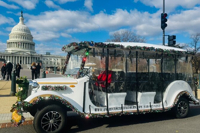 DC Monuments & History Guided E-Cart Tour-Blankets - Museum stops you can actually use, even with limited time
