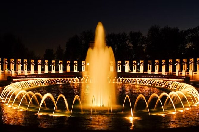 DC Monuments Small Group Guided Night Tour 3 Hours - U.S. Capitol exterior views: short, iconic, and photo-ready