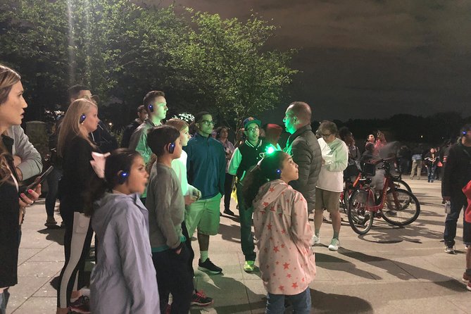 Discounted DC Night Tour With Magic LED- Snacks, LED Bracelets - MLK and Lincoln: civil rights stories told with stone and scale