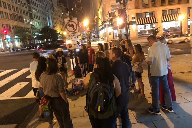 Dreaded Dead Descent of the District: DC Ghost Tour - Meeting point on 15th St NW: timing matters more than you think