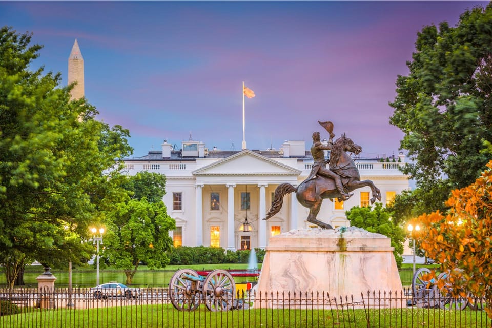 From NYC: Washington Highlights Guided One Day Tour - Constitution Avenue through the National Mall: the classic monuments circuit