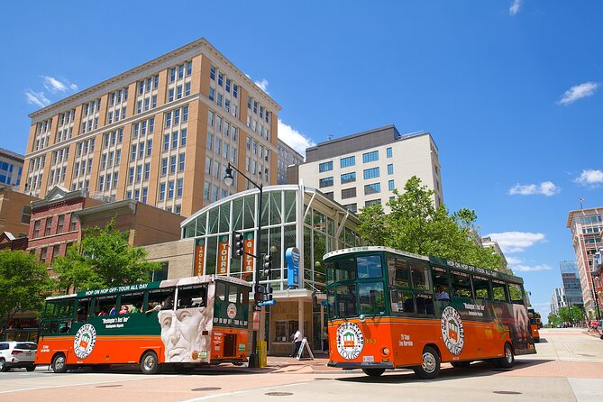 Hop-On Hop-Off 21 Stop Trolley Tour + Arlington Cemetery Tour - Starting at the Welcome Center: Ford’s Theater and the White House Loop (Stops 1–2)
