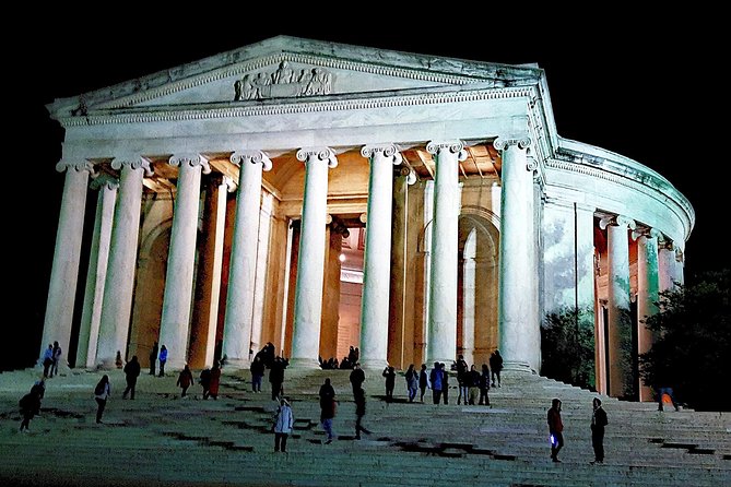 Private Night-Time Monuments Tour of DC for up to 10 Guests - Passing JFK Center and Arlington Cemetery: extra city texture