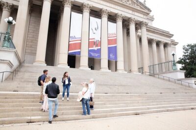 Skip the Line National Archives and US Capitol Tour - Entering the National Archives rotunda: Declaration, Bill of Rights, Magna Carta