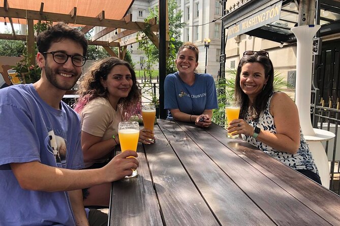 Small-Group History Tour Pub Crawl of Washington, D.C. - At-a-glance details: price, time, and group size