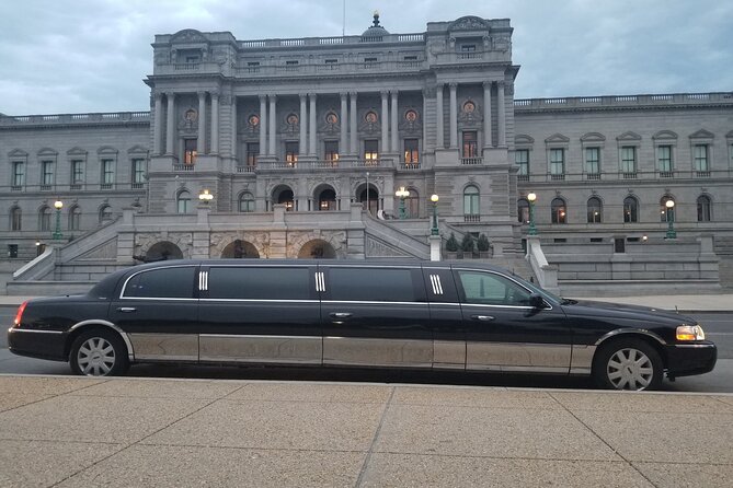 Stretch Limo Private Day & Night Custom Tours of Washington DC - Washington Monument, Jefferson Memorial, and Evening Magic