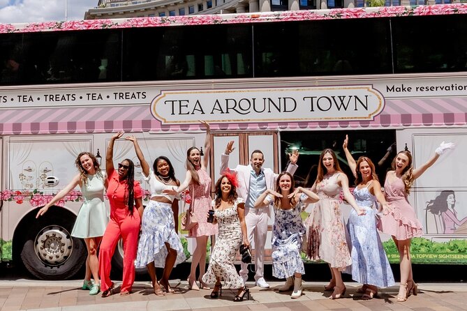 Tea Around Town: High Tea Experience and Tour of Washington DC - A Pink Bus, Three Teas, and 90 Minutes of DC Views