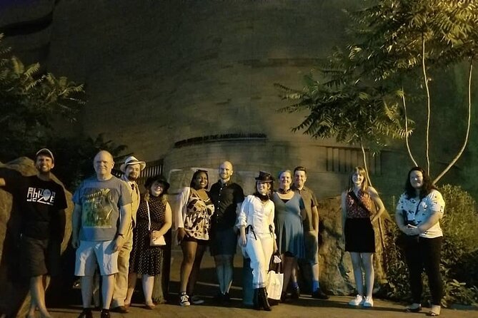 The "Madams of DC" Guided Walking Tour - Stop 3: Hill Country BBQ drink break by the IOOF Temple