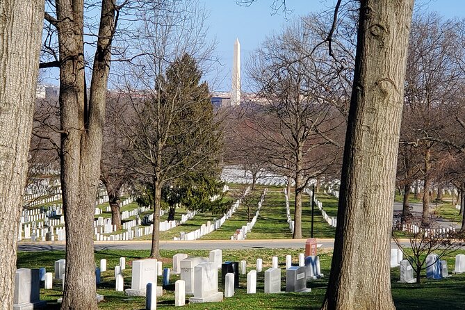 Visit Arlington National Cemetery with one of DC's best guides! - USS Maine Mast and Space Shuttle Memorials: War, Loss, and Service