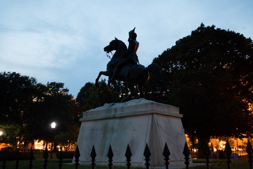 Washington D.C.: Dark Nights in D.C. Ghost Tour - Miller Plaza Pavilion: where charming meets dark secrets