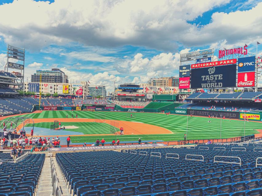 Washington D.C.: Washington Nationals Baseball Game Ticket - Nationals Park: Capitol Views and Anacostia River Setting