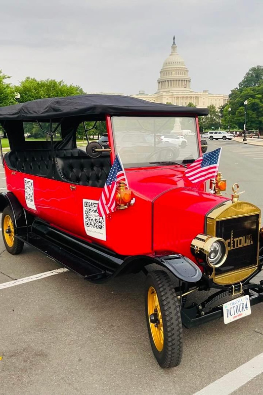 Washington, DC: Day & Night Electric Cart & Vintage Car Tour - Why a vintage electric car makes DC monuments easier