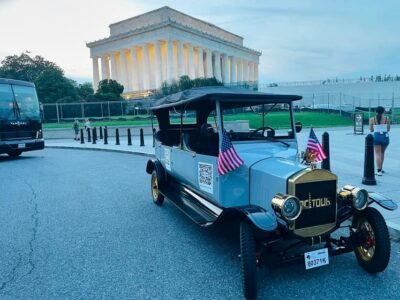 Washington, DC: Day & Night Electric Cart & Vintage Car Tour - Starting at 515 15th St NW: how pickup and arrival works