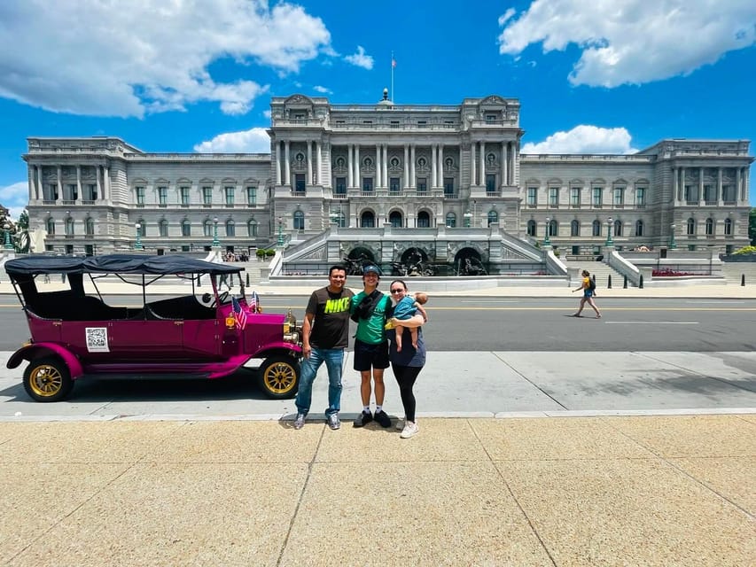 Washington, DC: Day & Night Electric Cart & Vintage Car Tour - Washington Monument and the Mall corridor: photo stops with real breathing room