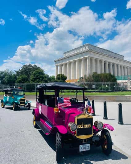 Washington, DC: Day & Night Electric Cart & Vintage Car Tour - Pacing in a 2-hour loop: how you make the most of the short time