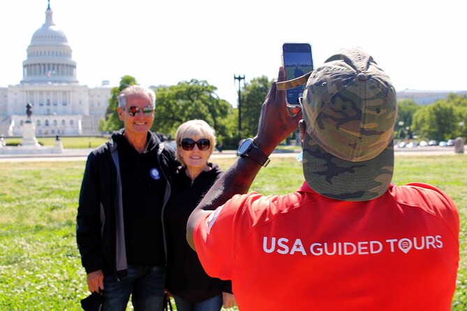Washington DC Highlights Tour with Top Landmarks and Memorials - Stop 1: U.S. Capitol exterior (outside only, 15 minutes)
