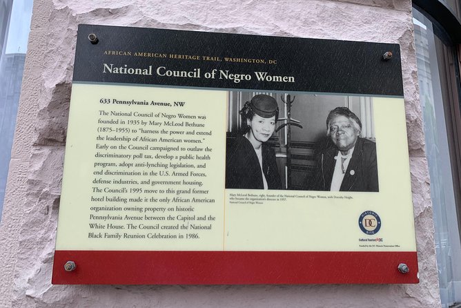 Washington DC History of Slavery Walking Tour - Price and how the 1-hour private format fits