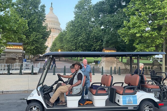 Washington DC Legend Cart Shuttle Evening Tour - Quick hits before you go
