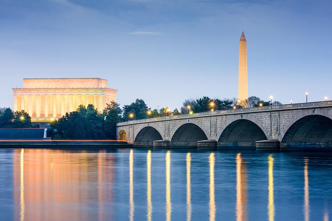 Washington DC Monuments by Moonlight Tour by Trolley - First big photo moments: Supreme Court, Capitol Hill, and the U.S. Capitol
