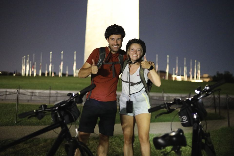 Washington DC: Monuments by Night Bike Tour - Comfort, safety, and who this is best for