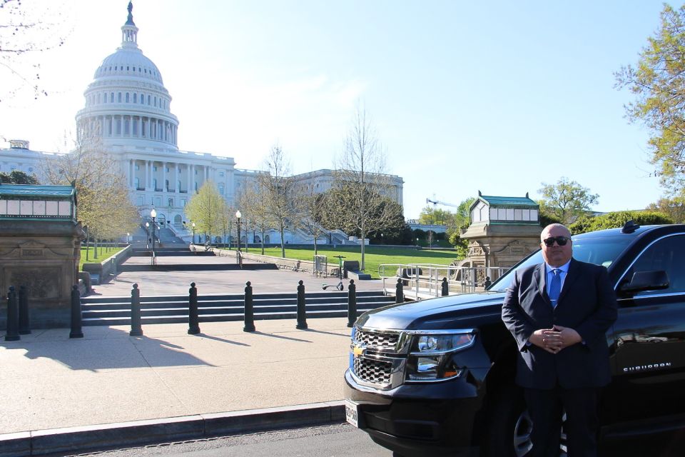 Washington DC: Multilingual Private Day or Evening SUV Tour - Day tour route: from Capitol Hill to the White House area