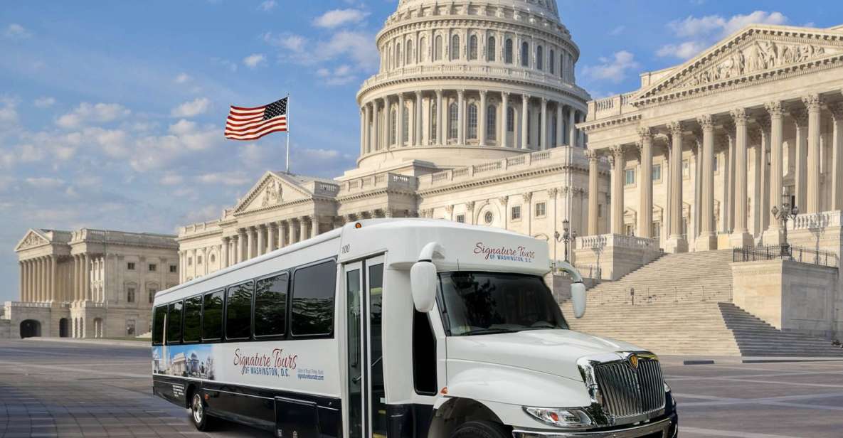 Washington DC: Must See Sights Half-Day Tour - Capitol exterior and White House exterior photo stops: fast context, good photos
