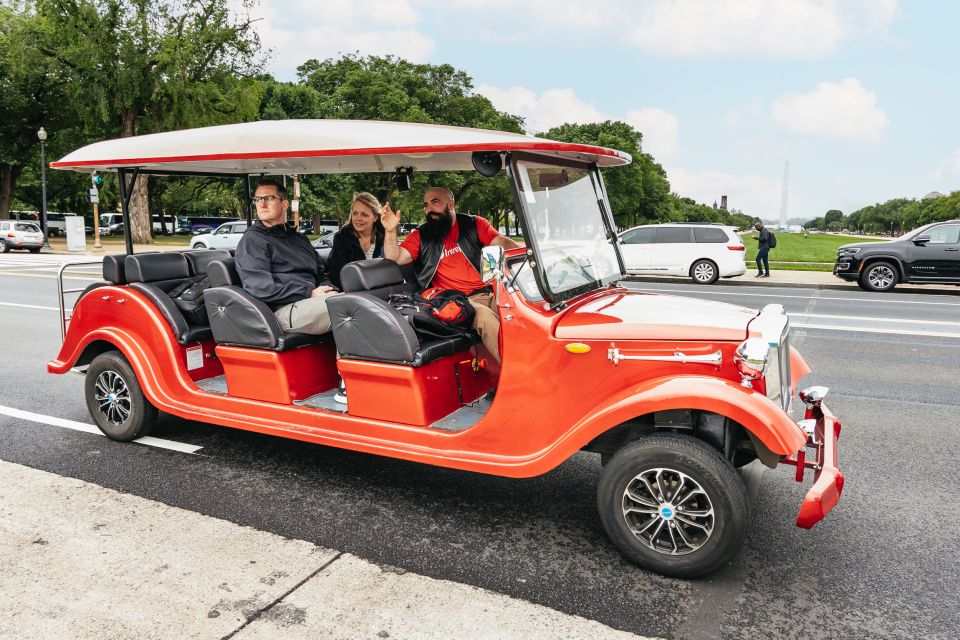Washington DC: National Mall Tour by Electric Vehicle - Jefferson, Washington, and Lincoln: the heart of the presidential stops