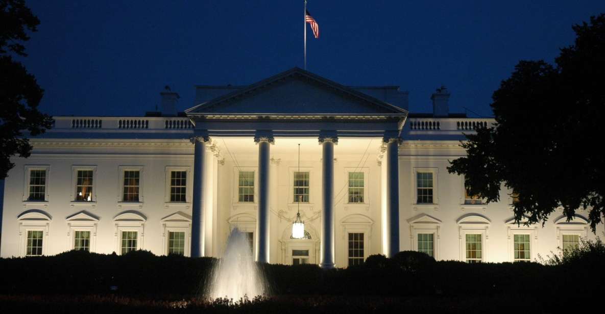 Washington DC: Night Tour with 10+ Stops, Admission Tickets - Getting the big sights fast: White House and U.S. Capitol photo stops