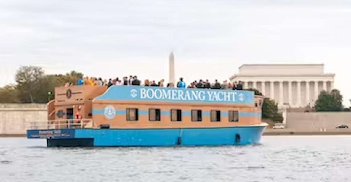 Washington, DC: Potomac River Yacht Cruise with Open Bar - Georgetown dock check: Where you board the Potomac yacht