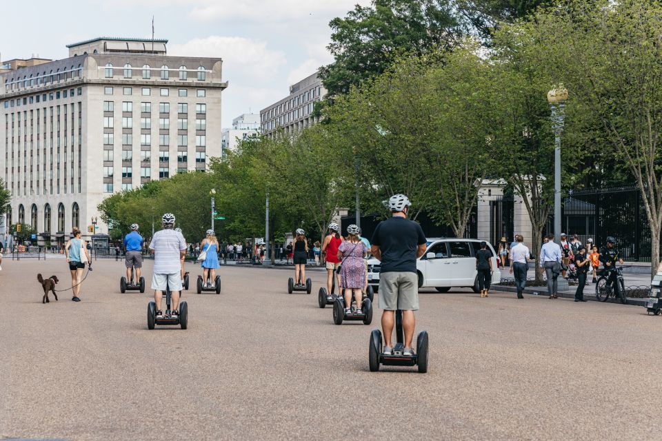 Washington DC: See the City Segway Tour - Radio headset narration: the Mall without the effort of reading signs
