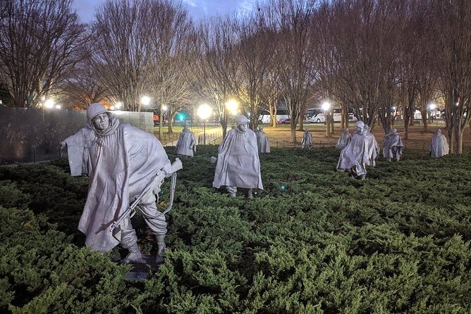Washington DC Small-Group Evening City Tour - Stop 5: Korean War Veterans Memorial (15 Minutes, No Shortcuts)
