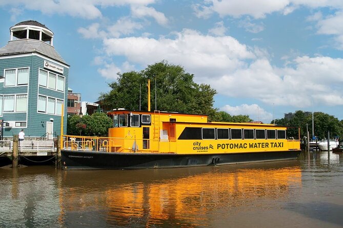 Water Taxi from Wharf or Old Town Alexandria - Food and Drinks: What You Can (and Can’t) Count On